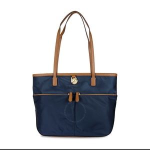 Michael Kors Kempton Medium Nylon Tote - Navy